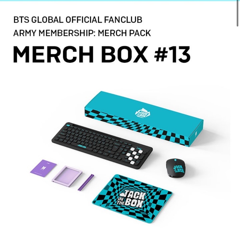 BTS ARMY Merch Box #13 – Jack in the Box (j-hope) | Complete, Never Used